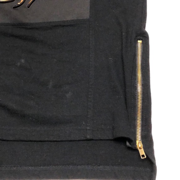 Bleecker and mercer Black tee with greek design - Picture 5 of 6